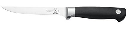 Mercer Culinary Genesis 6-Inch Boning Knife – Stiff, Stainless Steel, Black