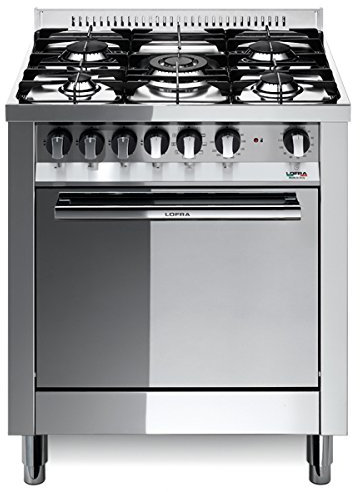 Lofra M76MF/C Cucina a Gas, Acciaio