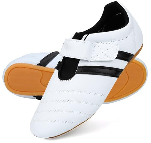 Scarpe Taekwondo, Sneakers per Arti Marziali Traspiranti, Scarpe Kung Fu Taichi per Il Pugilato Sportivo per Adulti e Bambini(39)