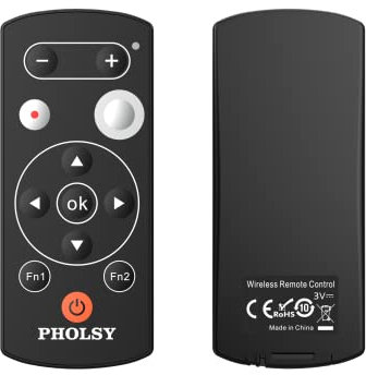 PHOLSY ML-L7 Bluetooth Camera Remote Wireless Shutter Release Control Compatible with Nikon Z30, Z6 II, Z7 II, Z fc, Z50, COOLPIX B600, A1000, P1000, P950