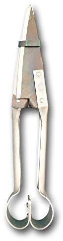 DUE BUOI Schafschere, gerade, Doppelschleife, DB 162/32 | 12,7 cm 1/2 Klingenlänge – 30,5 cm 1/2 Gesamtlänge | rasiermesserscharf | strapazierfähig