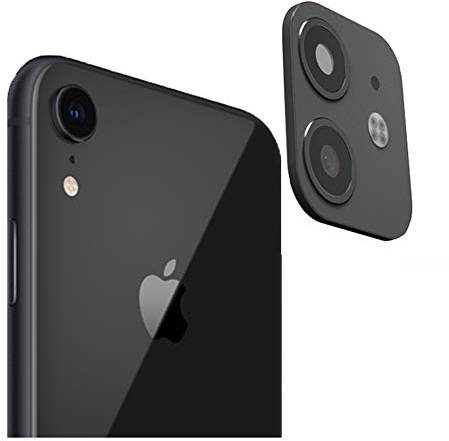 DIKKAR iPhone XR/X/Xs/Xs Max Konvertieren Sie zu iPhone 11/11 Pro/11 Pro Max Objektivaufkleber, Kameraobjektivschutz für iPhone XR/X/XS/XS Max, kratzfeste Hartglasfolie,Wechseln Sie zu neuem iPhone
