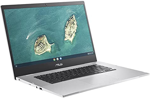 ASUS 15.6 Full HD Chromebook CX1500CKA Laptop (Intel Pentium Silver N6000, 4GB RAM, 64GB eMMC, Chrome OS)