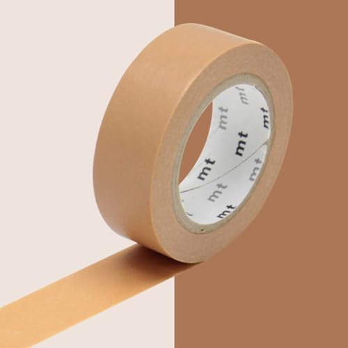 Masking Tape (MT) 1,5 cm Uni marron