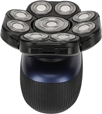 Tondeuse à Cheveux électrique 9 Têtes de Tondeuse Tondeuse à Cheveux Charge la Plus Rapide USB Rechargeable Accueil pour Hommes