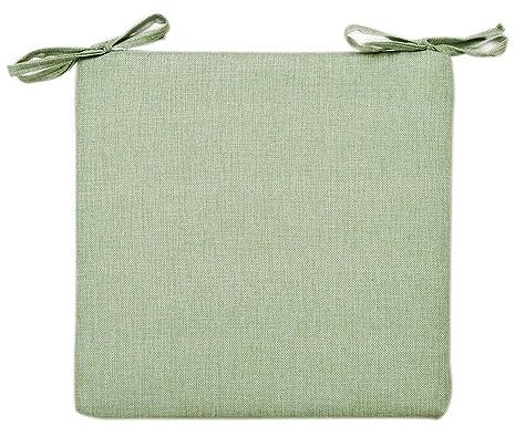 uyeoco Stuhlkissen, Stuhlauflage, Sitzkissen Outdoor 45x45/50x50CM Mit Glatten, Strapazierstarkem Gewebe Polsterung Steppkissen/Bodenkissen (Color : 23#, Size : 40 * 40cm)