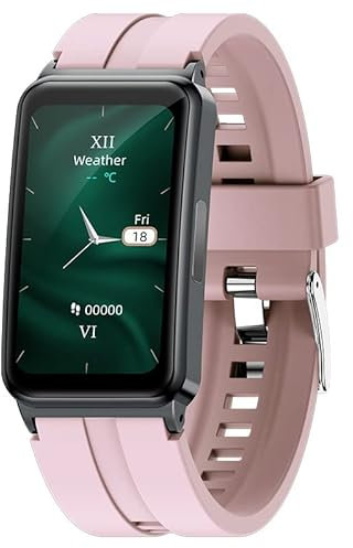 INF Smartwatch für Herren Damen, mit EKG/HRV, Herzfrequenz, Sportmodi, Puls, Blutsauerstoff, Blutdruck, Körpertemperatur und Schlaf