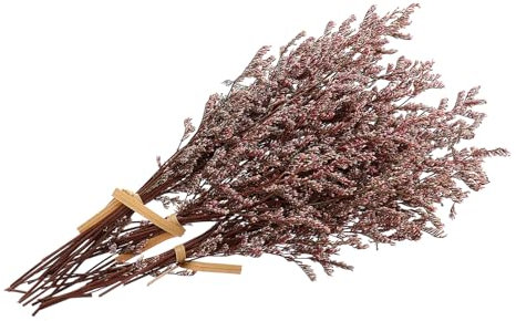 RORPOIR Getrocknete Kleiner Trockenblumensträuße Rosenrot Selbstgemacht Dekoration Fotografie Requisiten Heimdeko