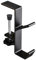 NJCXOLA Support pour casque, support de casque, support casque bureau, support de bureau, support pour casque de jeu, support pour clés, poches (crochet double couche)