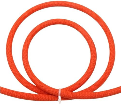 LYVQZPWLR Wire Loom Wire Braid Sleeving, 1M Braided Cable Sheath, Orange PET 2-40mm Insulation Sleeving for Mechanical Equipment Protection, Retractable Sleeve(40mm)