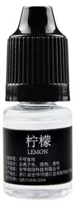 STREAMVOY Ricarica deodorante per auto – 10 profumi mix (tè bianco, colonia, osmanto, oceano, campana, limone, pesca, lavanda), 5 ml, aroma e elimina odori, per diffusore auto (limone)