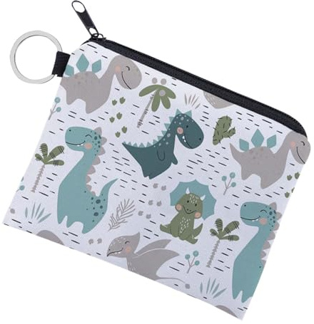 Small Coin Purse Girl Boy Wallet Cute Dinosaur Coin Bag Mini Pouch for Kid