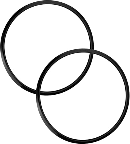 3–8 Litre Pressure Cooker Gasket Seal – Universal Rubber Sealing Ring for Stainless Steel & Aluminium Cookers – Heat Resistant Replacement Cooker Ring – Leak Proof Kitchen Spare Part – Black