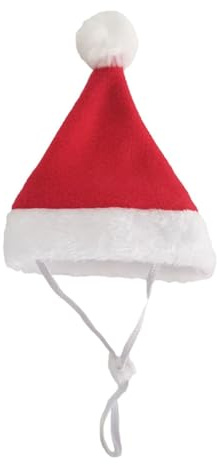 TWISAXC Lustige Weihnachtsmützen für Haustiere – Kostüme für lustige Weihnachtsfeiern mit Haustieren. Weihnachtsmützen für Hunde und Katzen.