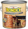 Bondex Dauerschutz Lasur Oregon Pine 2,5 L für 32 m² | Hoher Wetter- und UV-Schutz bis zu 8 Jahre | Tropfgehemmt | Natürliches Abwittern - kein Abplatzen | Dauerschutzlasur| Holzlasur