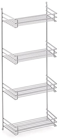 Naber Besenschrank-Regal, silber, Artikelnummer 8031063