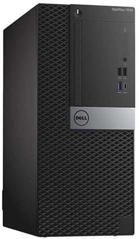 PC Tower Dell OptiPlex 7050 Intel i7-6700 RAM 32GB SSD 480GB HDMI Windows 10 WiFi (ricondizionato)