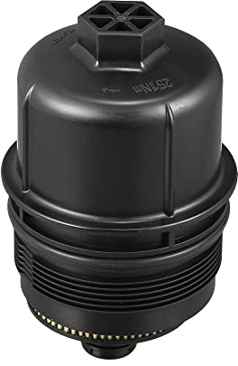 X AUTOHAUX 31256837 Motor Aceite Filtro Carcasa Tapa Cubierta con Aceite Filtro