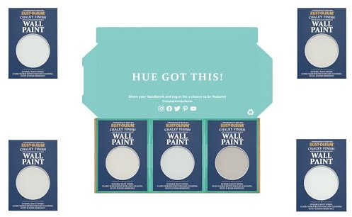 Rust-Oleum Wall Paint in Chalky Finish - Delicate Greys Tester Box