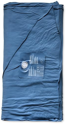 AQUA ROYAL Wasserbetten Matratze Softside DUAL Wasserkern 100x220 cm (eine Seite) für 200x220 cm Wasserbett Starke Beruhigung F5