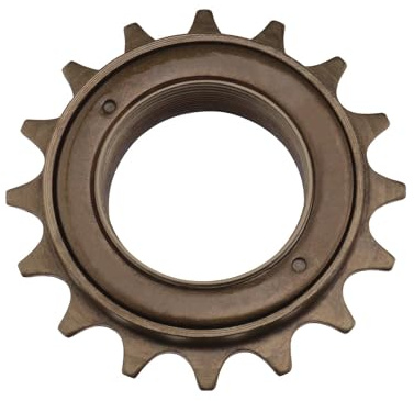 The Lord of the Tools Piñón de metal de una sola velocidad para bicicleta, rueda libre, diámetro interior de 34 mm, compatible con accesorios de bicicleta de 1/2 x 1/8 pulgadas