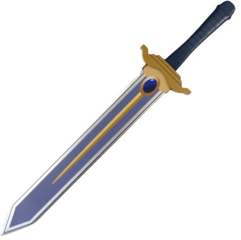 damdos Halloween Prop 44 Himmel Sword Frieren Cosplay Weapon, Frieren Cosplay Prop Himmel Swords Costume Prop Birthdays Gifts