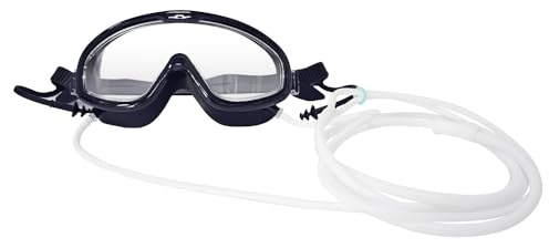 Unosuich Hydrogen Inhalation Eye Mask Hydrogen Eye Massager High-Definition Contoured Slow Rebound H2 Gas With Pipe Eye Clean Protect Eyesight Goggles Hydrogen Eye Device