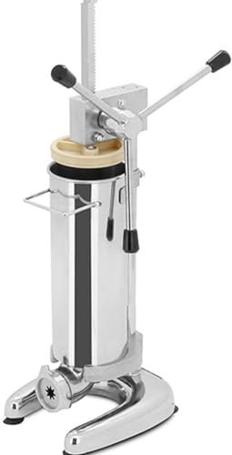 ylpddmm Commercial Churro Maker Machine,3L Vertical Type Manual Spanish Donuts Churros Fill Machine,Latin Fruit Fryer,Hand Crank Stainless Steel Professional Churro Maker,3L