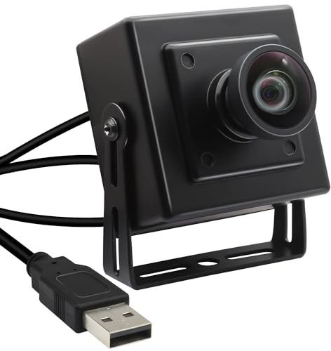 MMlove Fotocamera USB 11.6MP ad alta velocità 120fps Webcam 102° grandangolare senza distorsione Obiettivo USB Plug & Play Mini USB Camera per PC Laptop Raspberry Pi Skype Zoom FaceTime Hangouts