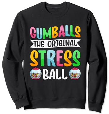 Distributeur automatique de bonbons Gumballs Original Stress Sweatshirt