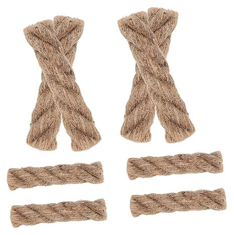 CORHAD 8pcs Outdoor Fire Ropes Flint Fire Starter Matches Camping Gear Accessory