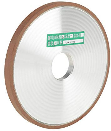 SZTVECFW Disco abrasivo in Resina Grana 180 for lucidatura di Acciaio al carburo, 150 mm con