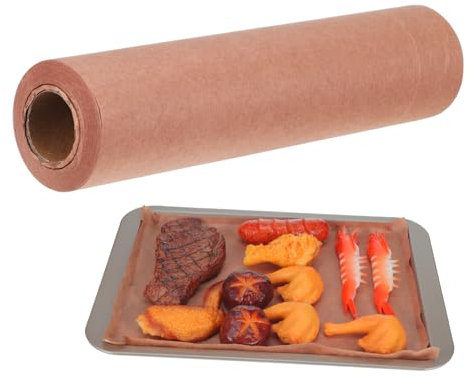 Cabilock Butcher Paper BBQ Paper Wrap Air Fryer Liner Kraft for Grilling Easy Cleanup Nonstick Baking