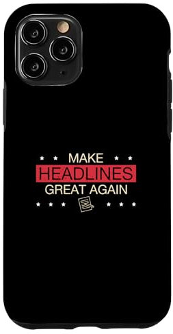 Hülle für iPhone 11 Pro Machen Sie Schlagzeilen wieder großartig, lustiger PR-Spezialist