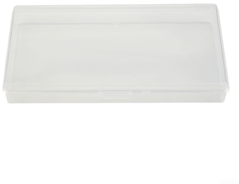 Juego de cajas de almacenamiento de plástico transparente para organización de objetos pequeños, contenedores de compartimentos de varios tamaños para Eltronics, tornillos, juguetes, cosméticos