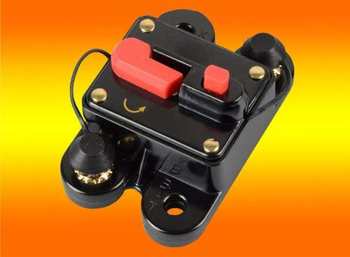 bau-tech Solarenergie 80A Batterie- Sicherung, Trennschalter, Sicherungs- Automat für 12V, 24V, 48V GmbH