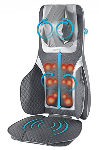 Homedics Gentle Touch Gel Deluxe Shiatsu Neck, Shoulder and Back Massage Cushion with Heat