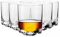 KROSNO Whiskey Gin Tumbler Gläser | Set von 6 Gläsern | 280 ML | Cocktail-Gläser Trinken Geschenk-Box | Perfekt für Haus, Restaurants und Küche Set | Spülmaschinenfest Tumbler