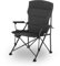 qeedo Johnny Jumbo XXL Chaise Camping (capacité: 250 kg), Chaise Pliante - Deep Grey