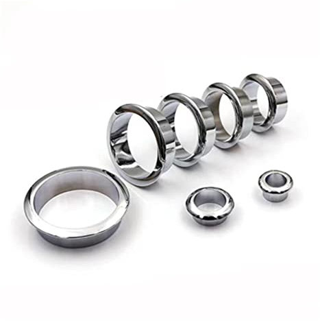 Pasacables de Escritorio 4pc Metal Escritorio Alambre Agujero Cubierta Base 60 mm Tabla Outlet Outlet PC Ojal Puerto Protector Gabinete Decoración Decoración Anillo Muebles Hardware(Color:60mm)