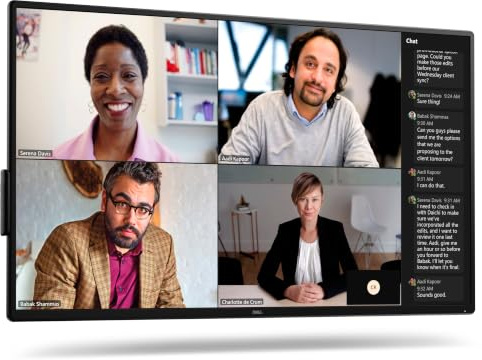 MO55.P5525QC.BNTN Moniteur 55 Dell P5525QC Salle Conference 4K UHD