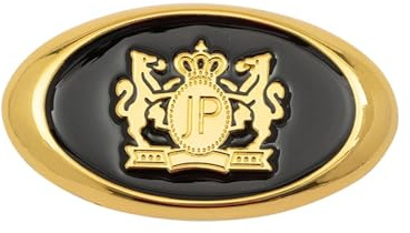 Junction Produce Metall Auto Emblem luxuriöses JP Logo Badge Gold