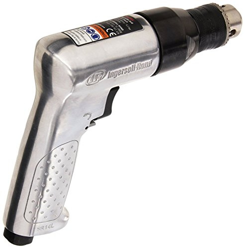 Ingersoll Rand 7802RA 3/8 Keyed Chuck Air Drill, 2000 RPM, 0.5 HP, 2.65in-lb Torque, Pistol