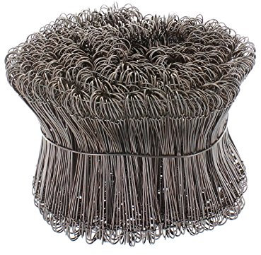 Betonbindedraht Drilldraht einfach 1000 Stück Bund 120 x 1,1 mm Betondraht Drillbinder