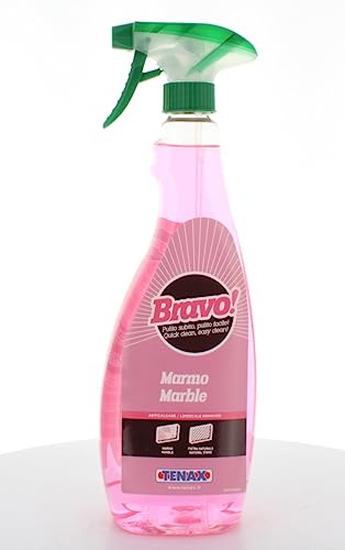 Tenax Bravo Marmo detergente sgrassante anti calcare per superfici delicate ML.750