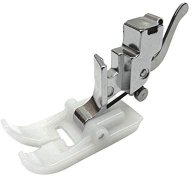 ZickZackNaehmaschine Teflonfuss Antihaftfuß Gleitfuß Nähfuss + Nähfußhalter für W6 W 6 Nähmaschine