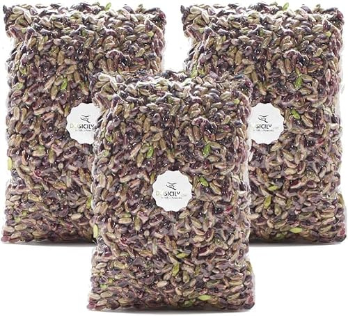 DOSICILY.COM - Gioielli al pistacchio - Pistachos verdes de Sicilia, sin sal ni tostados, 1,5 kg