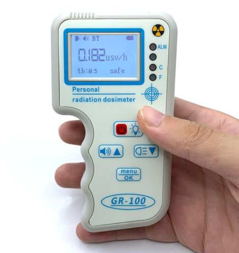SPORTARC Geiger Zähler Kernstrahlung Tester Marmor Radioaktive Persönliche Dosimeter J321 Rohr