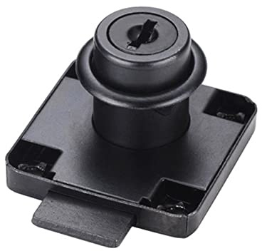 FJYDM Latch Lock Drawer Locks Cabinet Cam Lock Latch Bolt Steel Wardrobe Cupboard Mailbox Letter Box Office Home Security Hardware