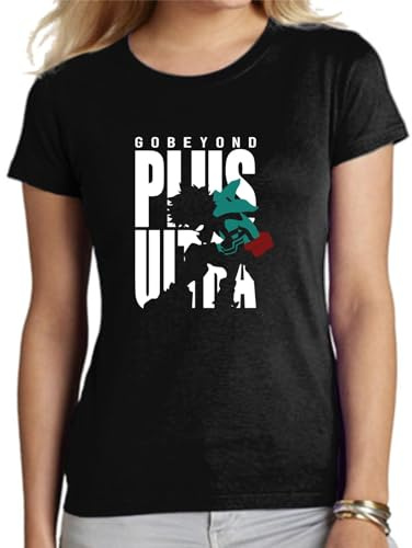 the Fan Tee Camiseta de Mujer My Hero Academia Deku Plus Ultra Boku no Hero Anime Manga 014 S
